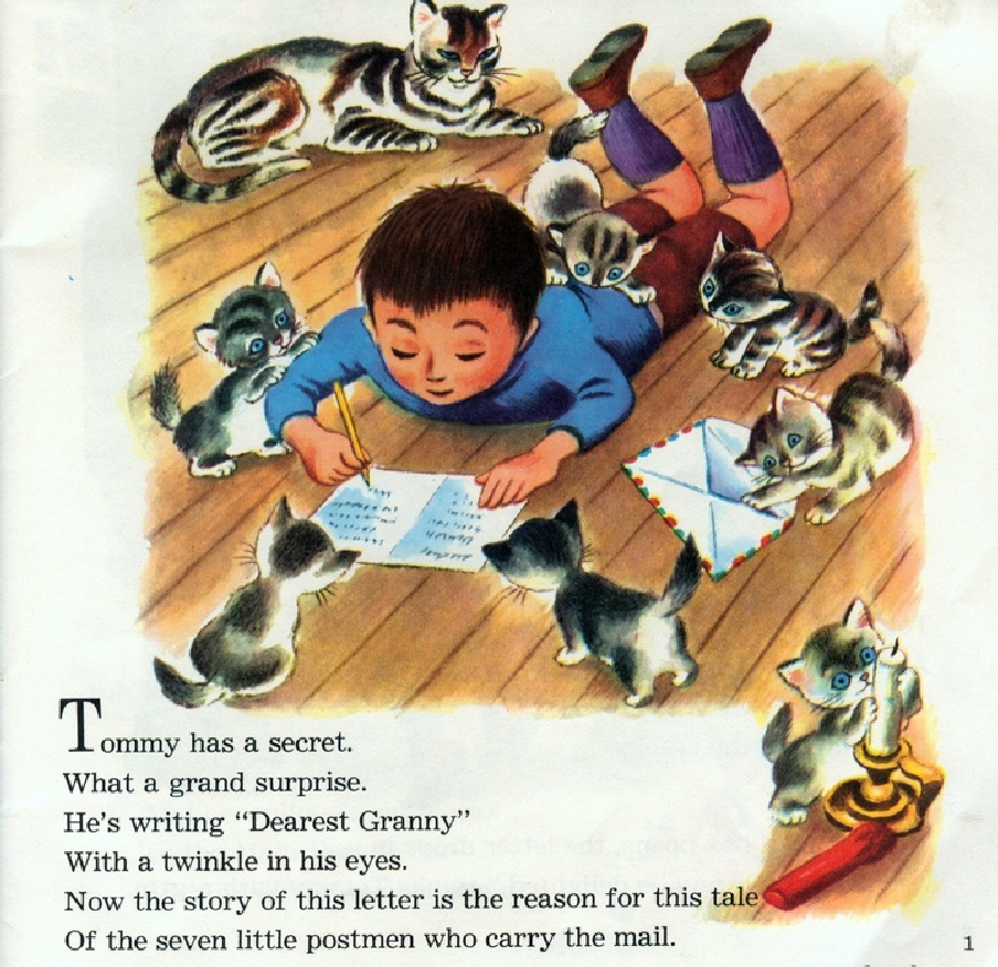 Seven Little Postmen (03),绘本,绘本故事,绘本阅读,故事书,童书,图画书,课外阅读